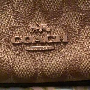 Coach Signature Canvas Purse